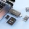 USB-хаб HOCO HB39 USB/Type-C 3.0 high-speed card reader Metal Gray (6942007604819)