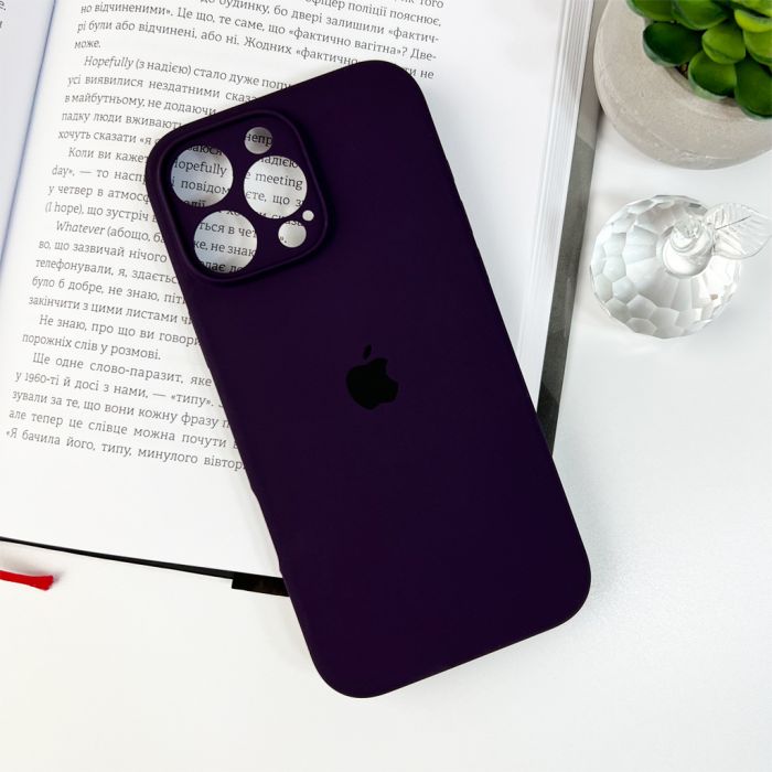 Чохол для смартфона Silicone Full Case AA Camera Protect for Apple iPhone 16 Pro 59,Berry Purple (FullAAi16P-59)