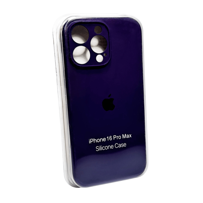 Чохол для смартфона Silicone Full Case AA Camera Protect for Apple iPhone 16 Pro 59,Berry Purple (FullAAi16P-59)
