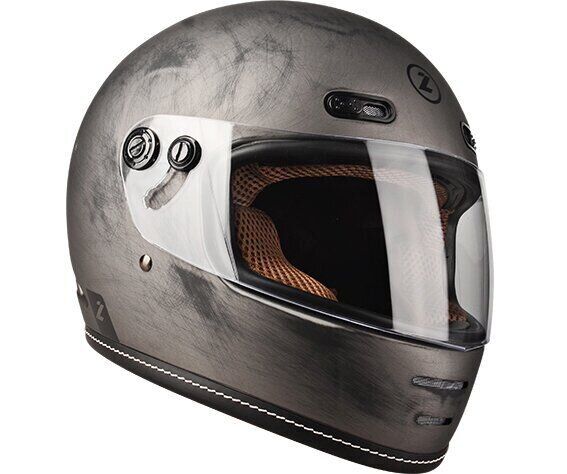 Мотошолом LAZER OROSHI Cafe Racer Matt Alu Brushed XS