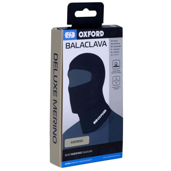 Підшоломник Oxford Deluxe Balaclava Merino