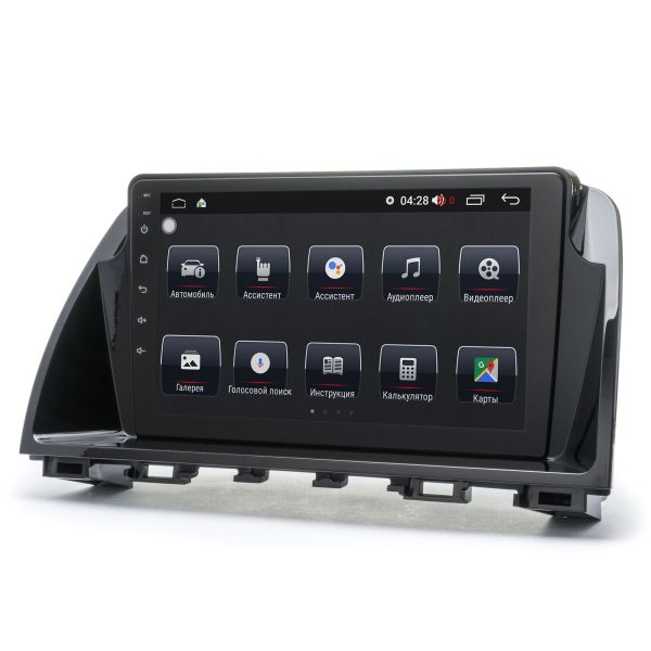 Штатна магнітола Prime-X 22-194/10B, 4+32, 4G. MAZDA 6 2012-2015 / CX-5 2012-2017
