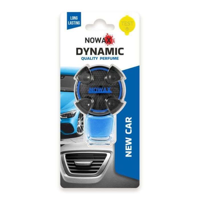 Автомобильный ароматизатор на дефлектор Nowax Dynamic New Car для салона авто (NX07792)