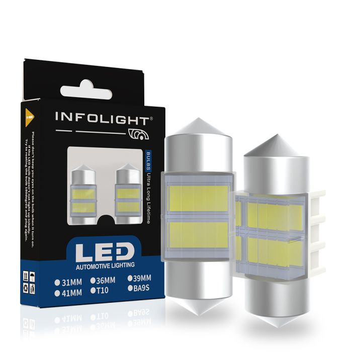 Комплект светодиодных ламп Infolight C5W-FS-31 (31mm)