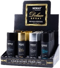 Набор автомобильных ароматизаторов Nowax Deluxe Spray MIX 50 мл для авто в боксе (NX07745)