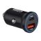 Зарядное устройство для авто BREVIA ePower DualChargeLED 38W USB-C USB-A черный (46038CALB)