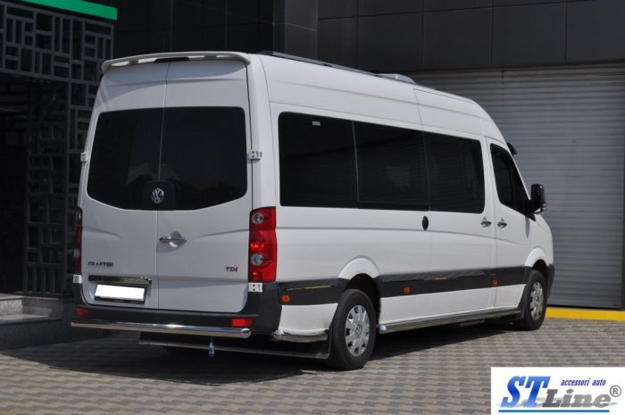 Задняя дуга AK002 (нержавейка) для Volkswagen Crafter 2006-2016 гг
