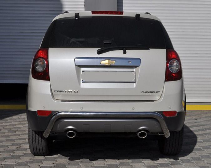 Задняя дуга AK007 (нержавейка) для Chevrolet Captiva 2006-2019 гг