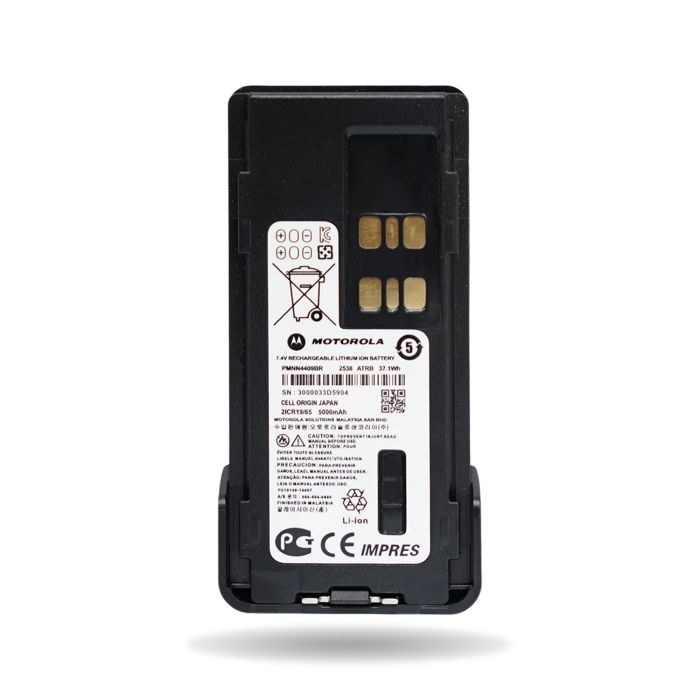 Аккумуляторная батарея 5000 mAh с USB-C для радиостанций Motorola DP/XPR/XiR/APX