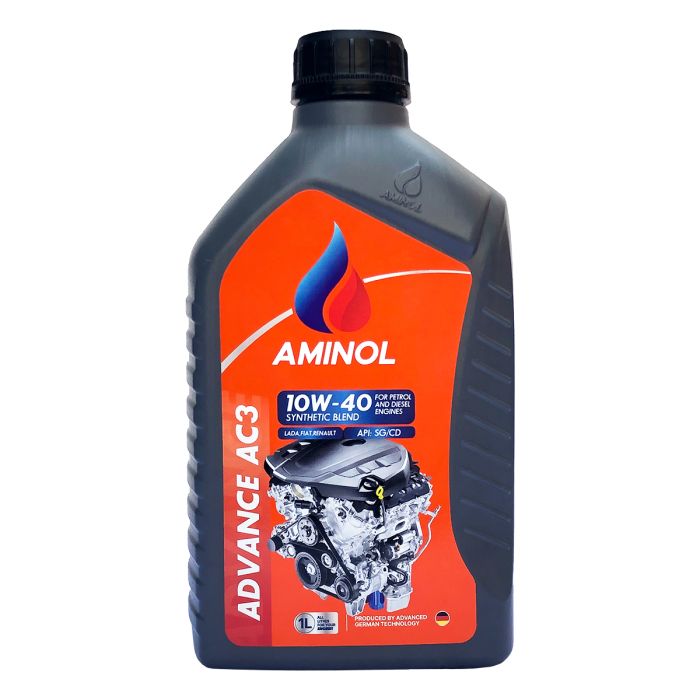 Олива моторна напівсинтетична Aminol 10W-40 Advance AC3 1л