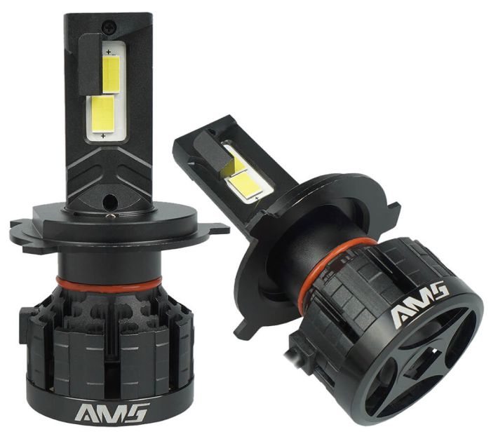 Світлодіодні автомобільні лампи AMS Ultimate Power-F H4 H/L 5500K Canbus