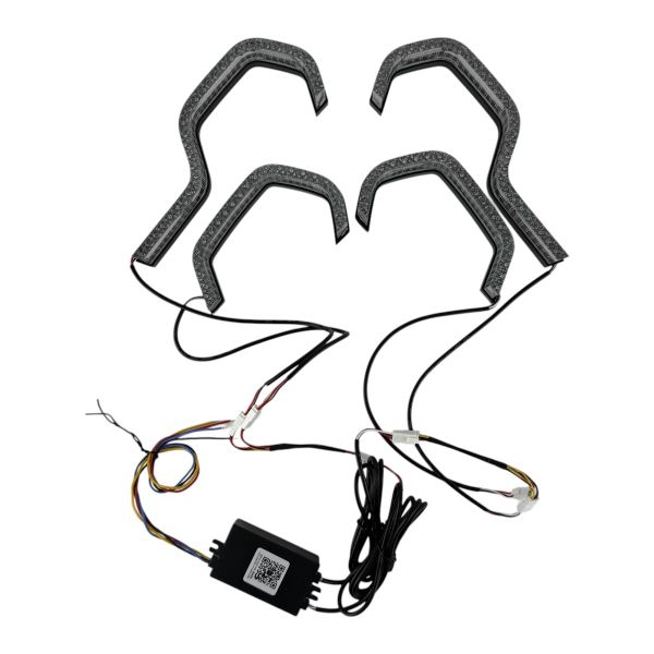 Ангельские глазки LED RGB 3" M11-F EA Light X для BMW F30 F31 F32 F34 F80 F83 (комплект)