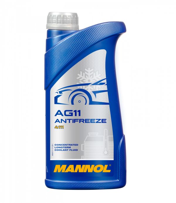 Антифриз концентрат MANNOL AG11 Longterm / MN4111-1 синій 1л (20шт/уп)