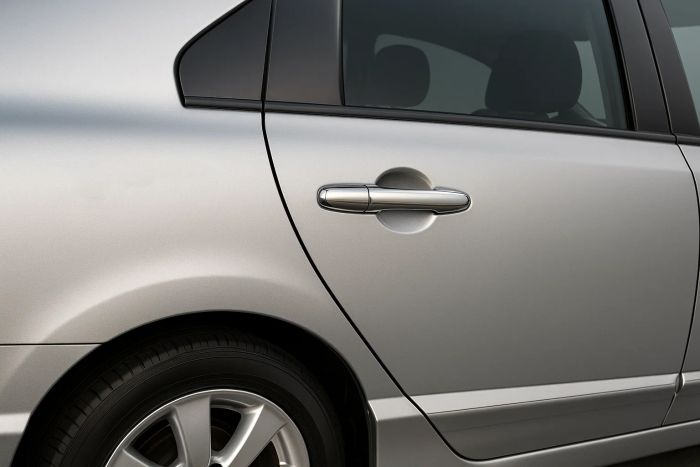 Хромированные Накладки на Ручки (4 шт., Нержавейка) для Honda Civic Sedan VIII 2006-2011 гг