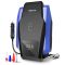 Автокомпресор GEMIX Model G black/blue поршневий з сумкою, цифровий манометр, функція AUTOSTOP, ліхтарик, 35 л/хв