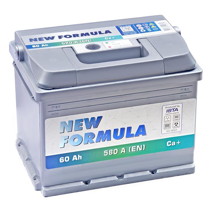 Автомобільний акумулятор ISTA - New Formula 6СТ-60Ah Аз (+/-) 580 (EN) 5602202250