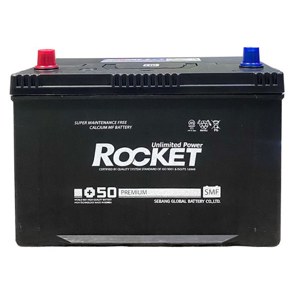 Автомобільний акумулятор ROCKET Japan 6СТ-95Ah Аз (+/-) ASIA 800A (CCA) SMF 115D31R