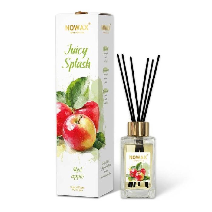 Аромадифузор з паличками Nowax серія Juicy Splash - Red Apple (90 мл.) (NX00175)