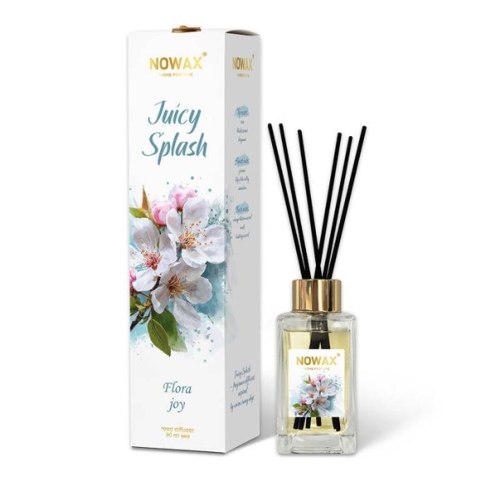 Аромадифузор з паличками Nowax серія Juicy Splash - Flora Joy (90 мл.) (NX00171)