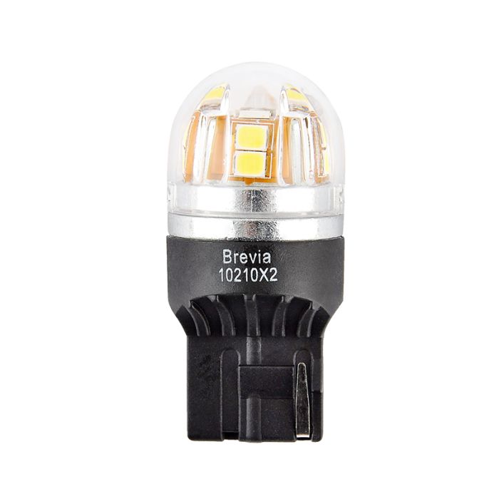 Brevia S-Power W21W 330Lm 15x2835SMD 12/24V CANbus, 2шт (10210X2)
