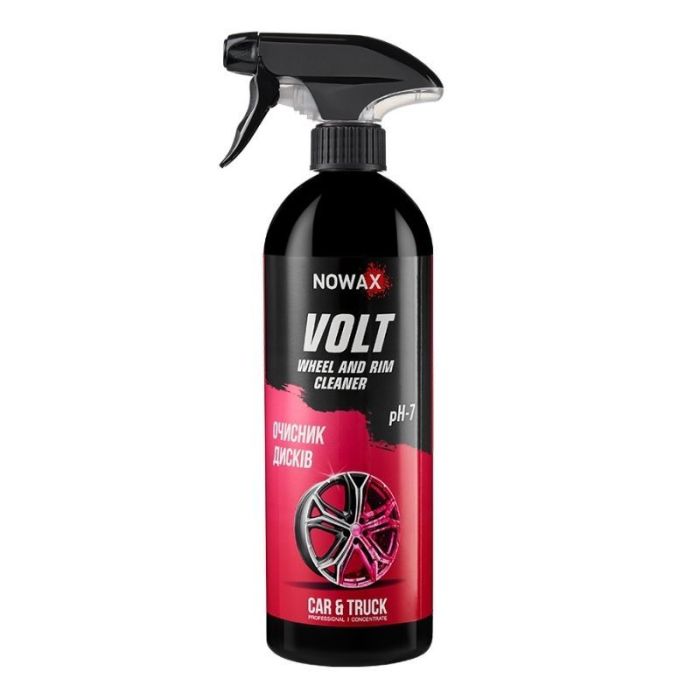 Средство для очищения колесных дисков с индикатором NOWAX Volt Wheel Rim Cleaner 750 мл 20 шт ящик (NX75016)