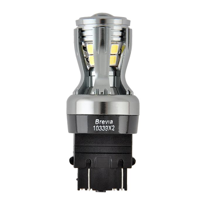 Brevia PowerPro P27/7W (3157) 350Lm 14x2835SMD 12/24V CANbus, 2шт (10339X2)