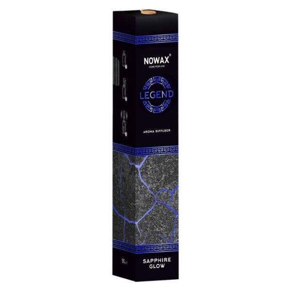 Аромадиффузор с палочками Nowax Legend Sapphire Glow для дома и офиса 90 мл (NX91672)