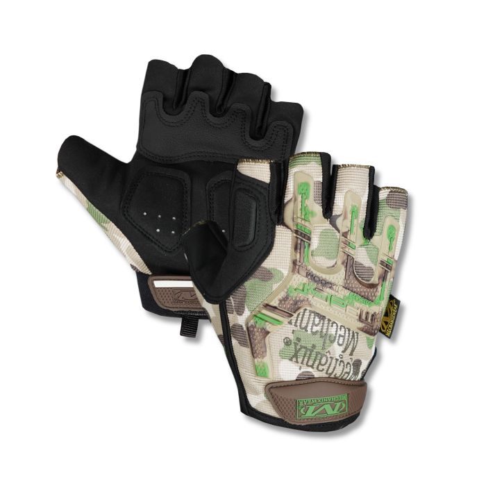 Беспалые перчатки мультикам Mechanix MXK-2