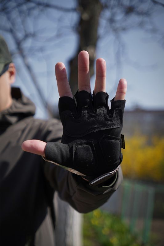 Беспалые перчатки мультикам Mechanix MXK-2