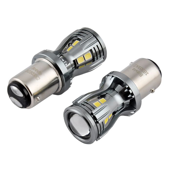 Brevia PowerPro P21/5W 350Lm 14x2835SMD 12/24V CANbus, 2шт (10303X2)