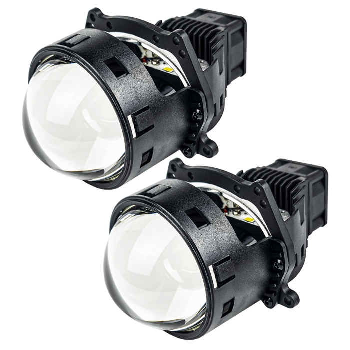 BiLED лінзи автомобільні DriveX BiLED iDeal APP 3.0" 58/65W 3-7K к-т.