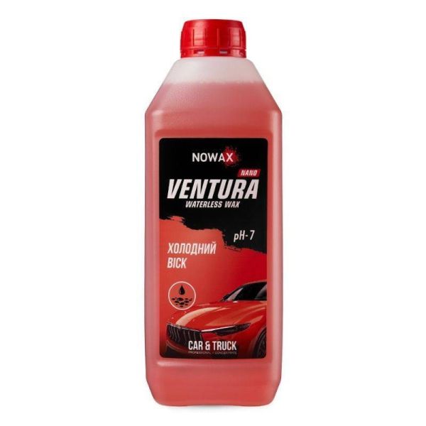 Холодный воск для кузова Nano Ventura 1л разведение 1:150 1:100 NOWAX (NX01136)