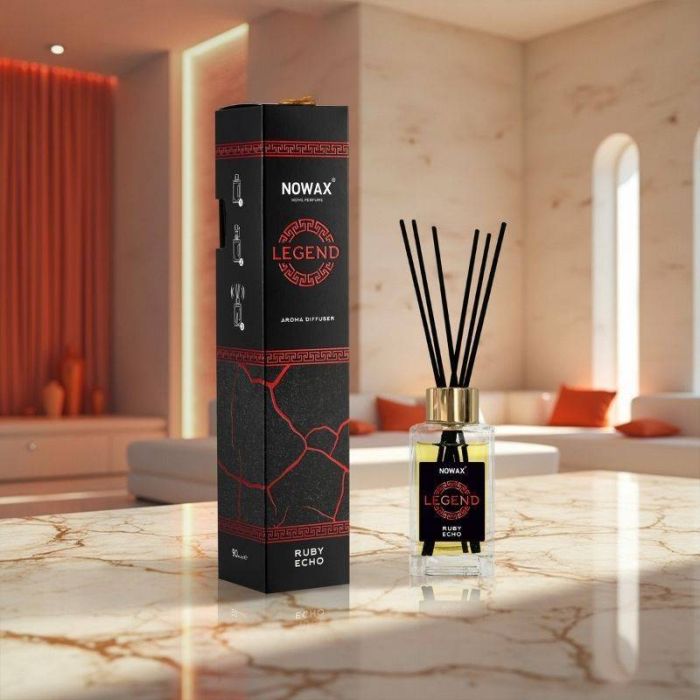Диффузор аромата с палочками Nowax Legend Ruby Echo 90 мл для дома и офиса (NX91702)
