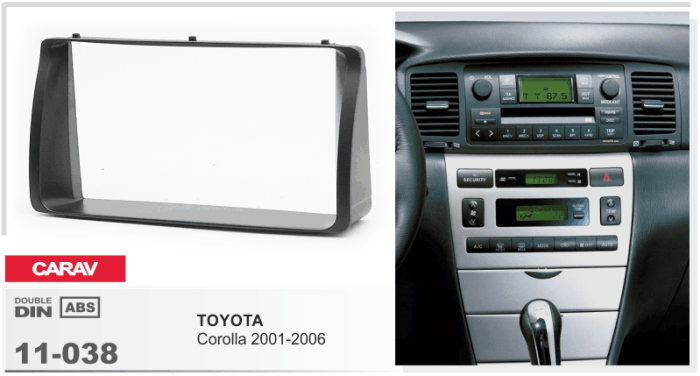 Переходная рамка Toyota Corolla Carav 11-038