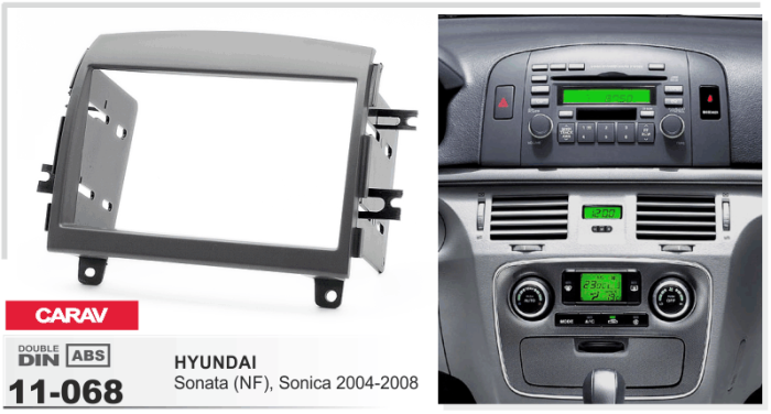 Переходная рамка Hyundai Sonata Carav 11-068