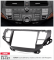 Переходная рамка Honda Accord, Crosstour Carav 11-117