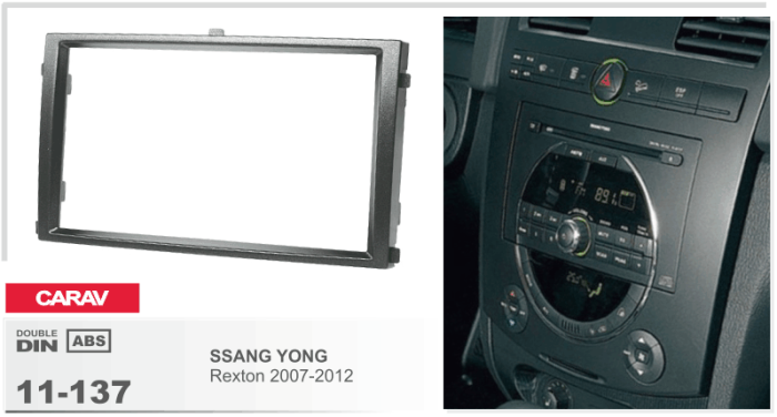 Переходная рамка SsangYong Rexton Carav 11-137