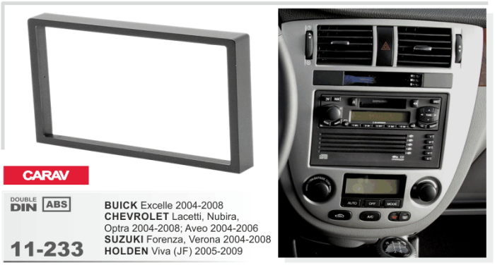 CARAV 11-233 2-din