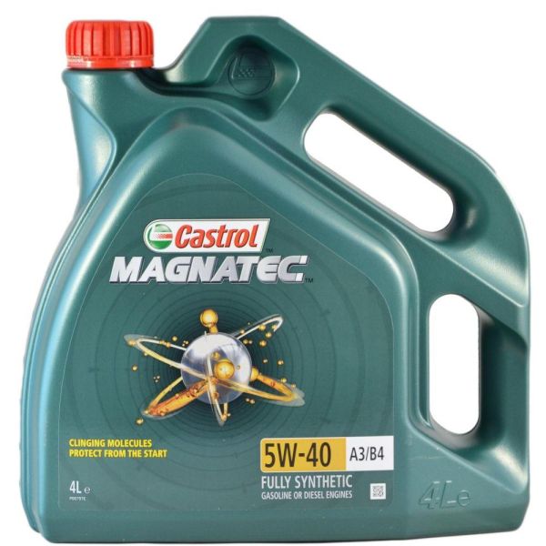 Олива моторна синтетична Castrol 5W-40 Magnatec A3/B4 4л (4шт уп)