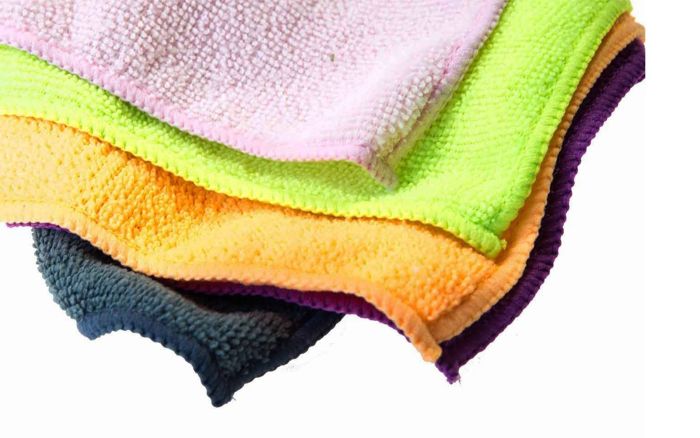 Набір ганчірок з мікрофібри 30x30см "CLEAN FIVE" 5шт
