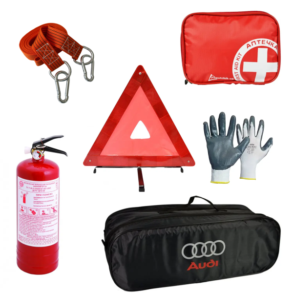 Набір автомобіліста Audi кросовер чорний 01-078-л