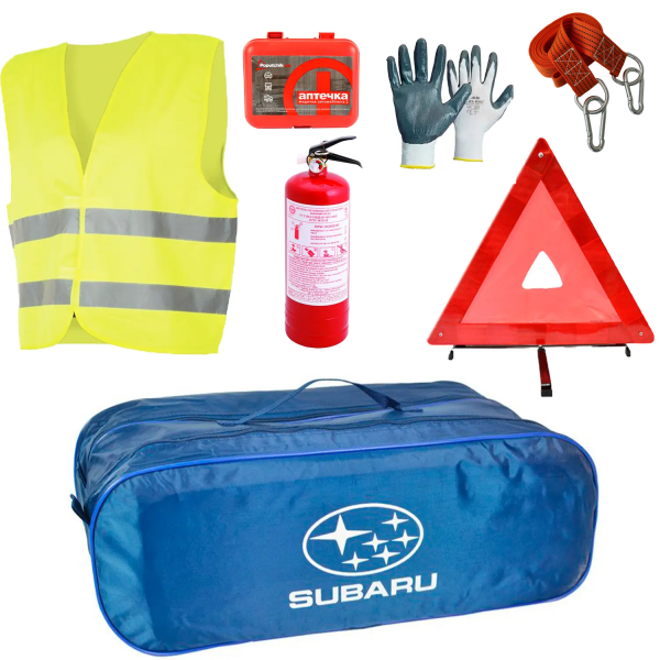 Набір автомобіліста Subaru кросовер мінівен синій 01-007-К