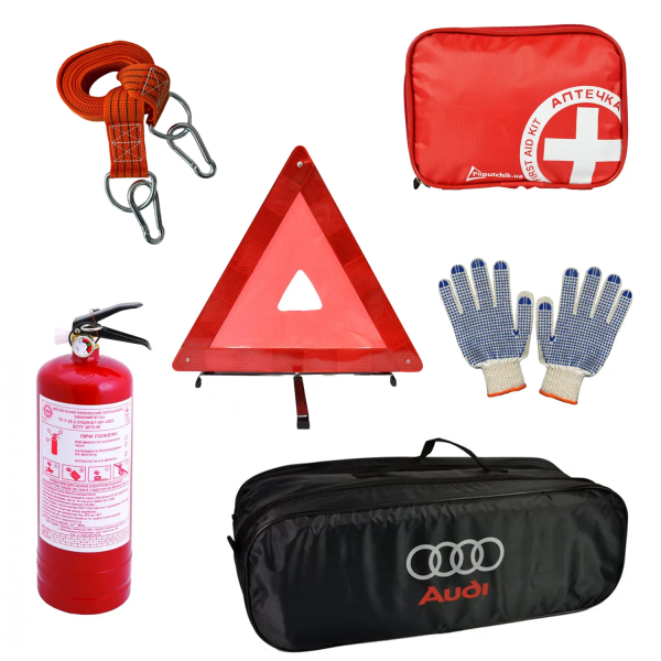 Набір автомобіліста Audi легковий чорний 01-087-Л