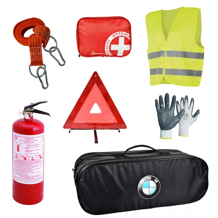 Набір автомобіліста BMW легковий чорний 01-122-Л