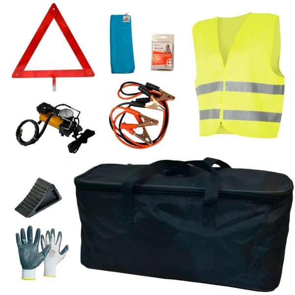 Набір автомобіліста чорна з компресором 01-175-IS