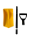 Лопата розкладна "STEEL SHOVEL" 90см