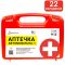 Аптечка медична автомобільна-1 Poputchik згідно ТУ (02-027-П) пластиковий футляр