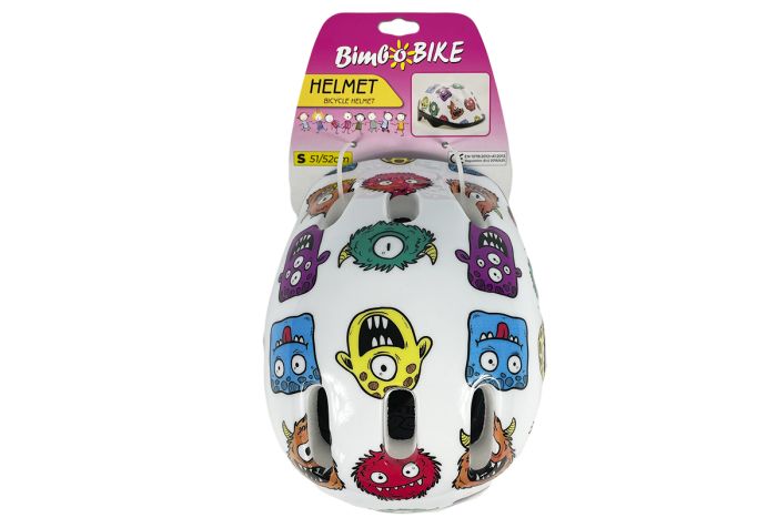 Шолом дитячий велосипедний M монстри "BIMBO BIKE" (90855/4-IS)