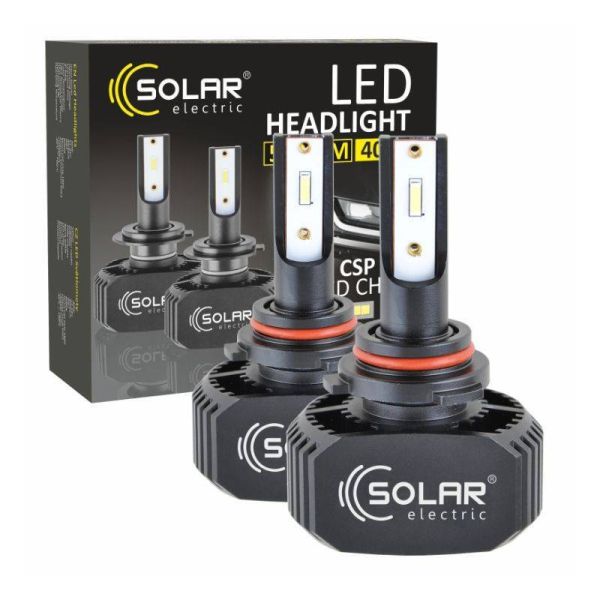 Светодиодные лампы НB4 для авто SOLAR Led автолампы 6000K 5000Lm (8206)
