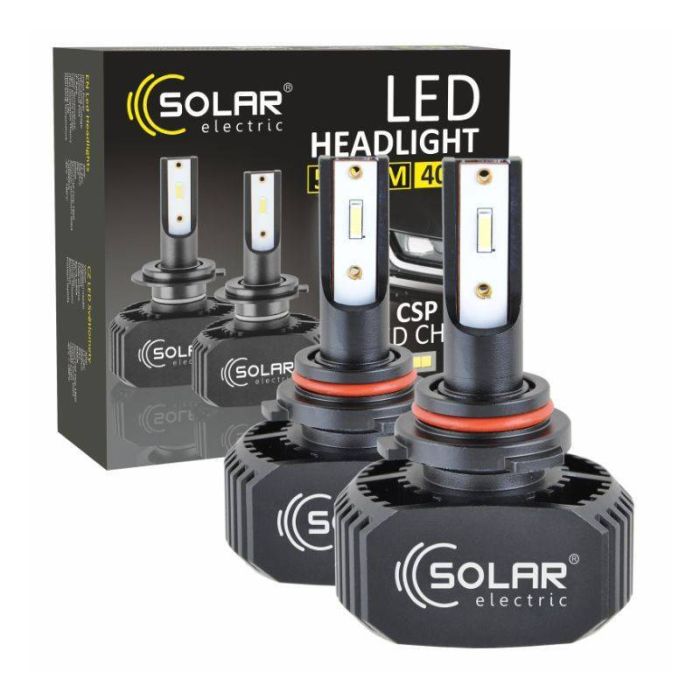 Светодиодные лампы НB4 для авто SOLAR Led автолампы 6000K 5000Lm (8206)